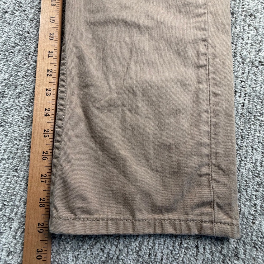 Levi's 505 Regular Fit Jeans‎ Mens 33x30* Tan Khaki Straight Leg Denim Pants - Picture 6 of 7